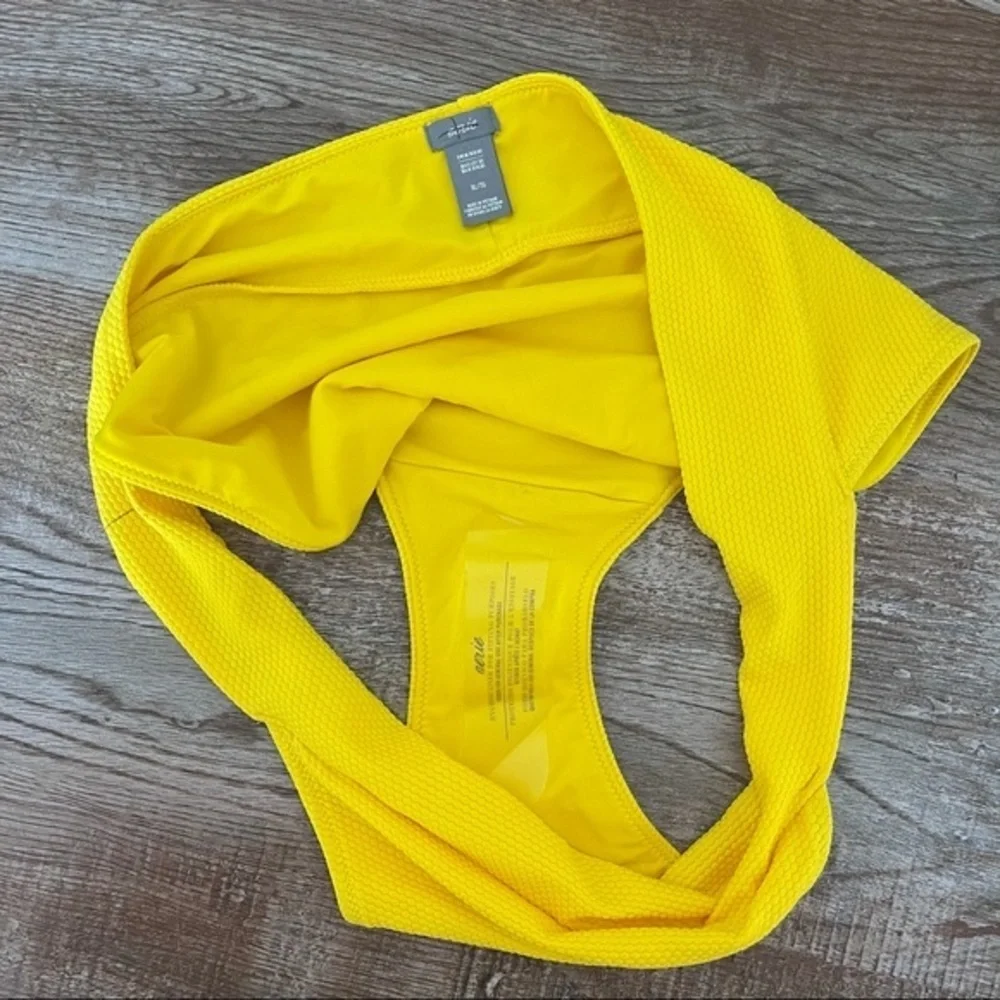 Aerie Yellow Swim Bottom